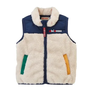 VESTE BLANC IVOIRE SANS MANCHES