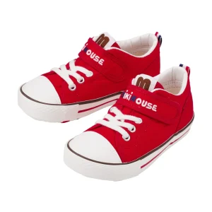 CHAUSSURES EN TOILE DE COTON  ROUGE