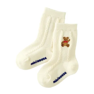 CHAUSSETTE BLANCHE PETIT OURSON