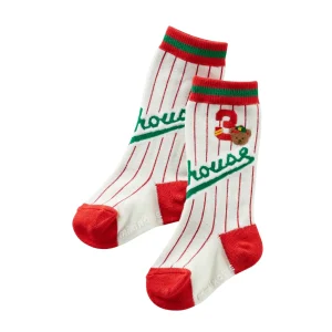 CHAUSSETTES BLANCHES STYLE BASEBALL BEAR