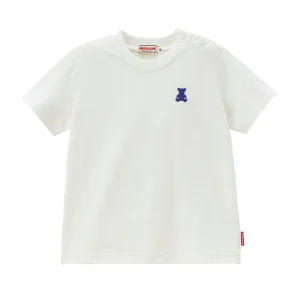 T-SHIRT BLANC CLASSIQUE OURSON