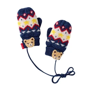 MOUFLES BLEUES PUCCI EN LAINE