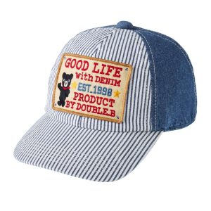 CASQUETTE DOUBLE B À RAYURES