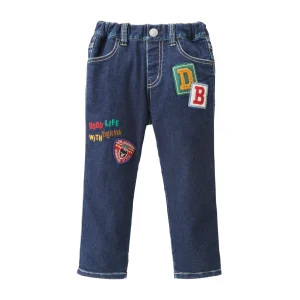 JEAN BLEU PATCH DOUBLE B