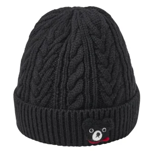 BONNET NOIR DOUBLE B