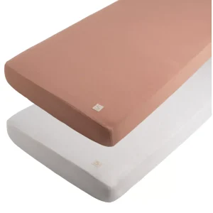 Lot de 2 draps housse