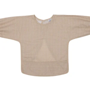 bavoir tablier à carreaux nude