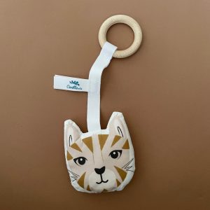 Anneau de dentition Chat personnalisable