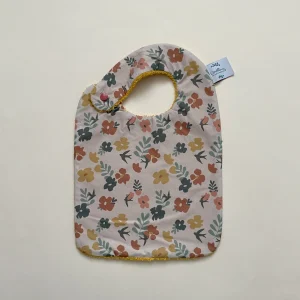 Bavoir en coton bio Printemps